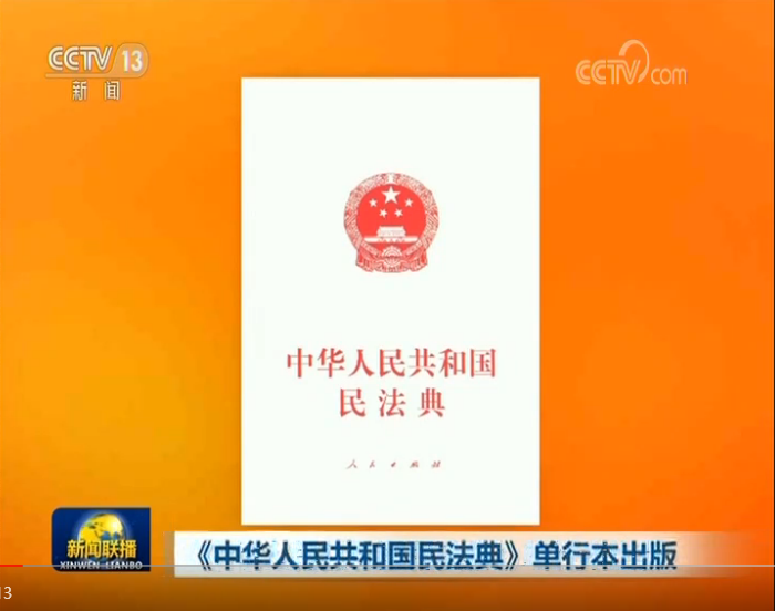 中华人民共和国民法典单行本实拍