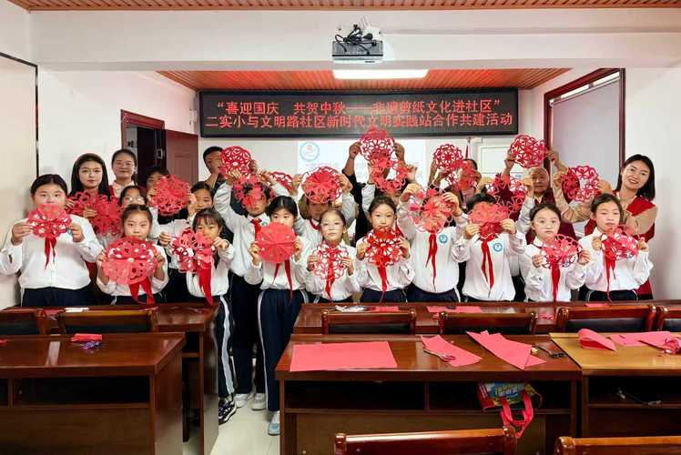 中小学非遗进校园活动大合影
