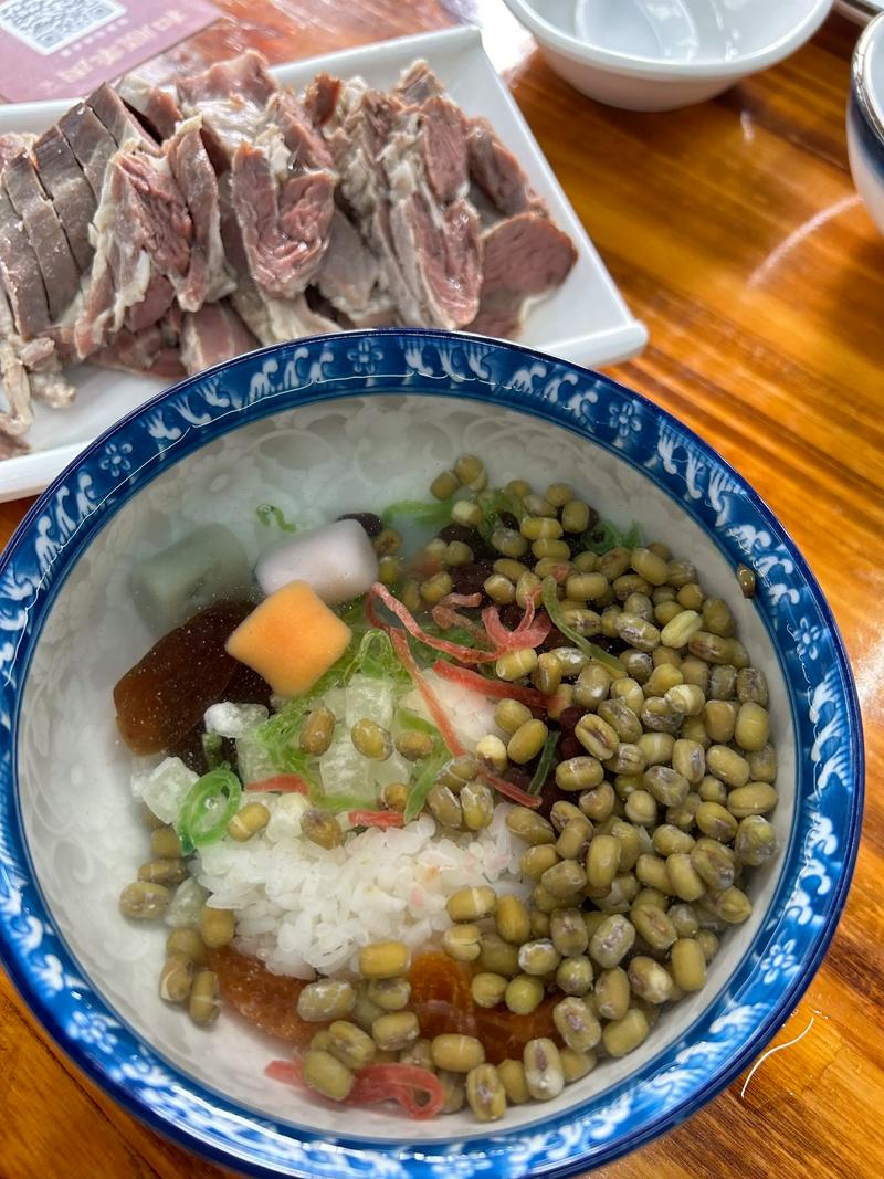3. 云栖竹径:素面配冰绿豆汤,我连汤都舔干净