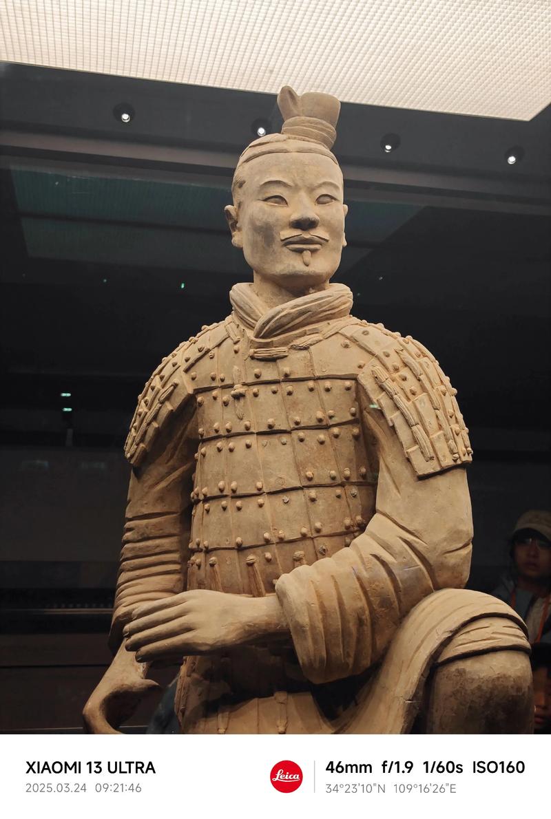 兵马俑黄昏