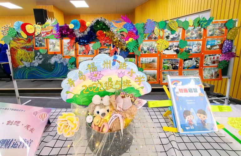小学生项目式学习成果展示图