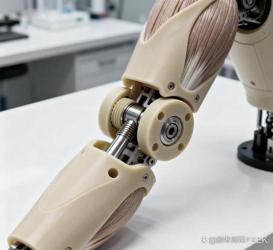 高分子材料应用 PEEK齿轮人形机器人关节样件