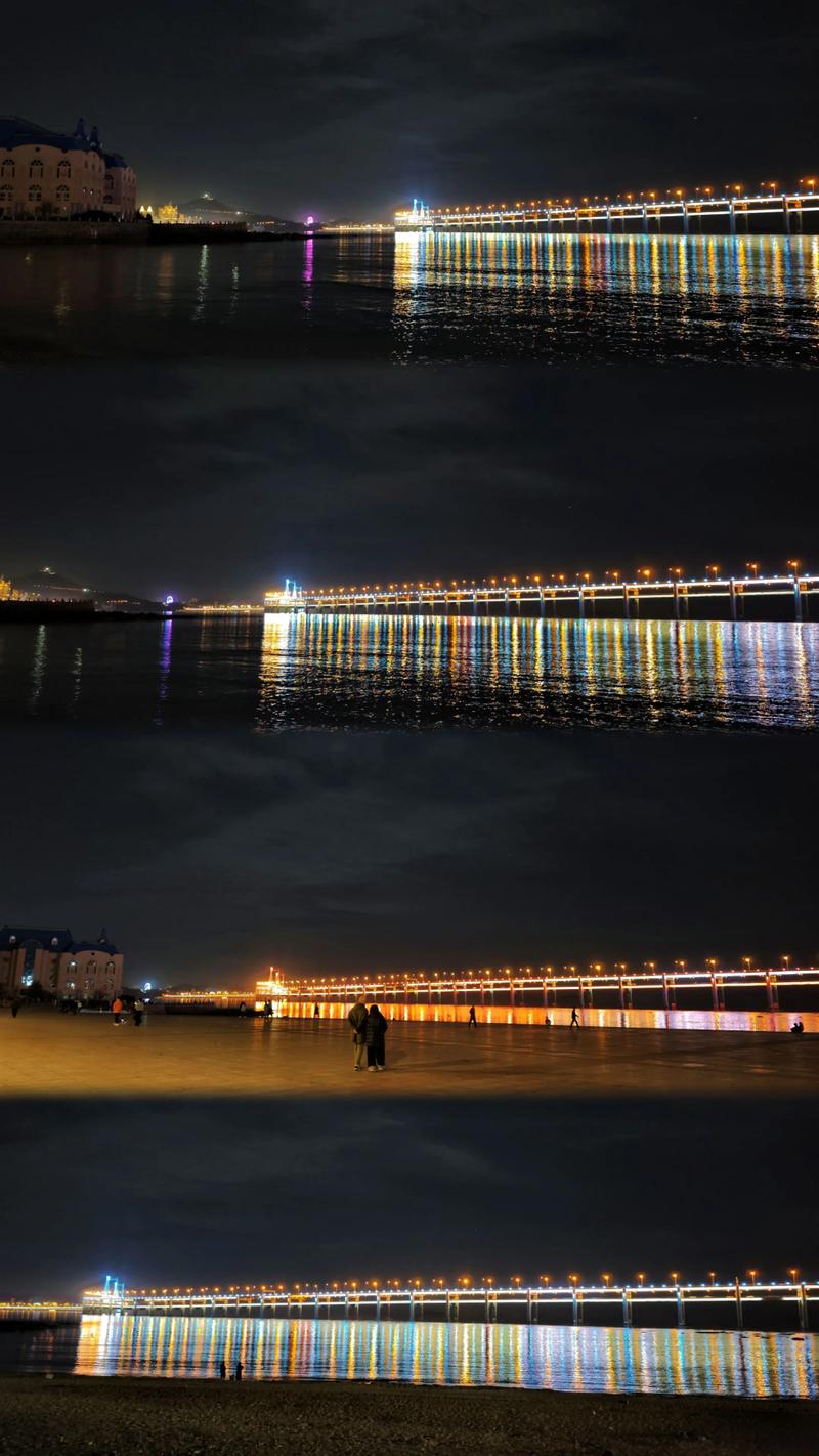 大连黑石礁夜景