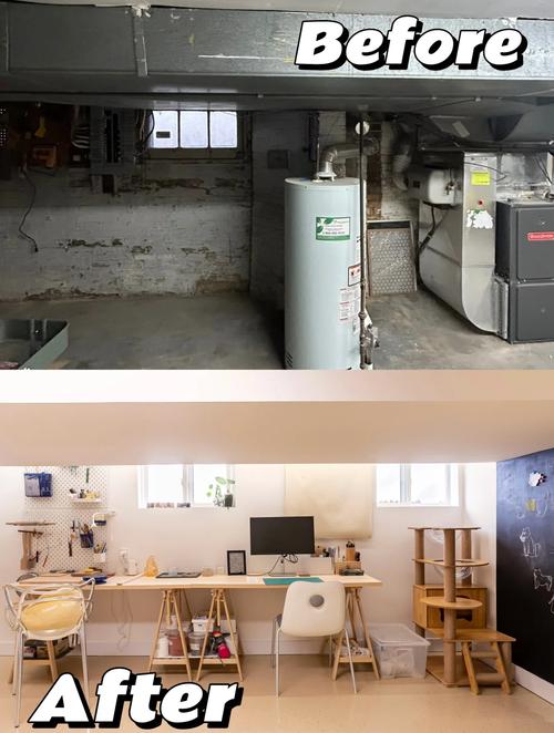 旧房地下室翻新改造完工实景图