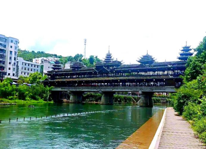 恩施风雨桥内景