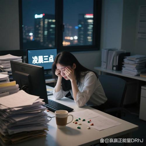 体制内加班深夜办公室