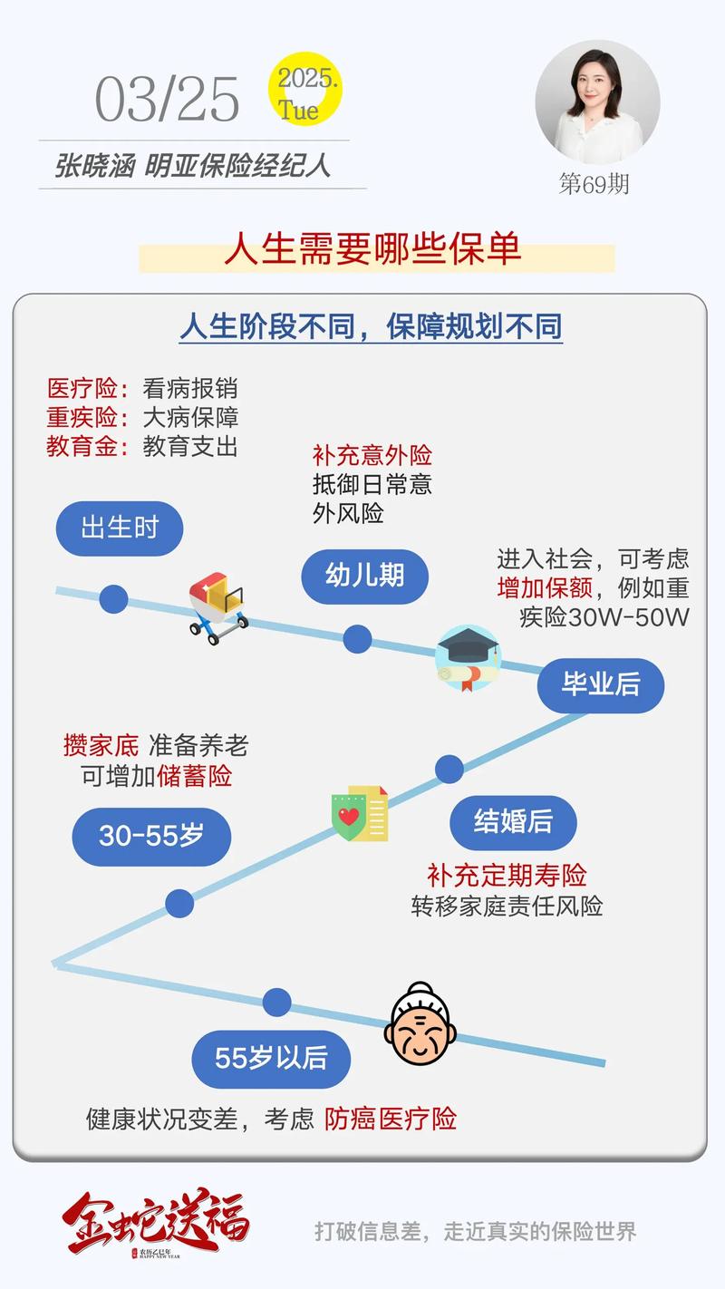 不同人生阶段保险优先级整理图