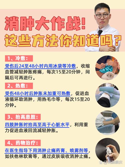 过了急性期,该怎么护理消肿胀