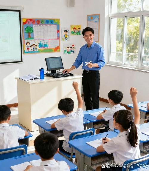 中小学公开课课堂提问互动场景