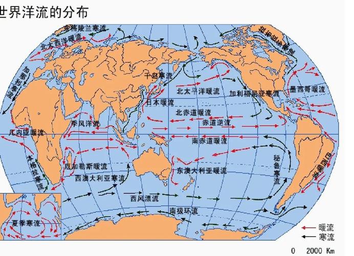 拿真实例子说,洋流分布真的就在你我身边