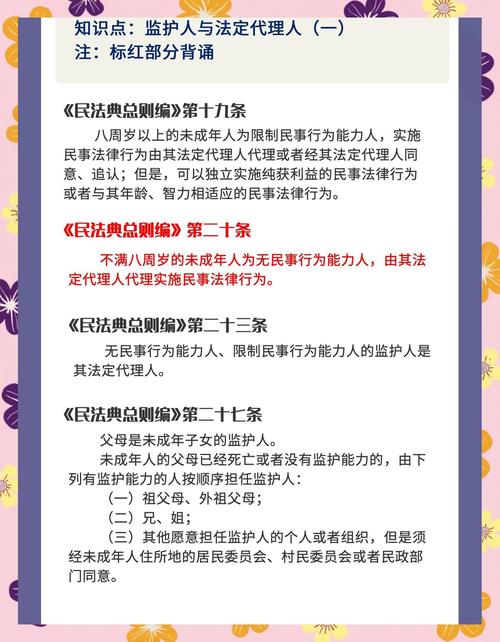 法定代理人与监护人身份关系图解