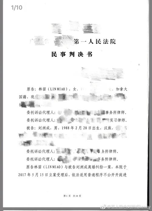 中国离婚判决书探视权判决内容示例