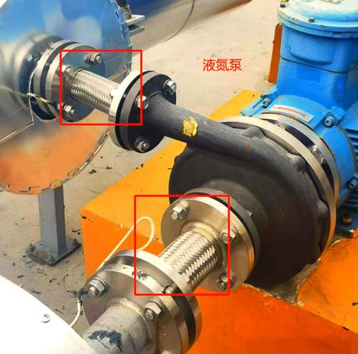金属软管安装扭转错误示意