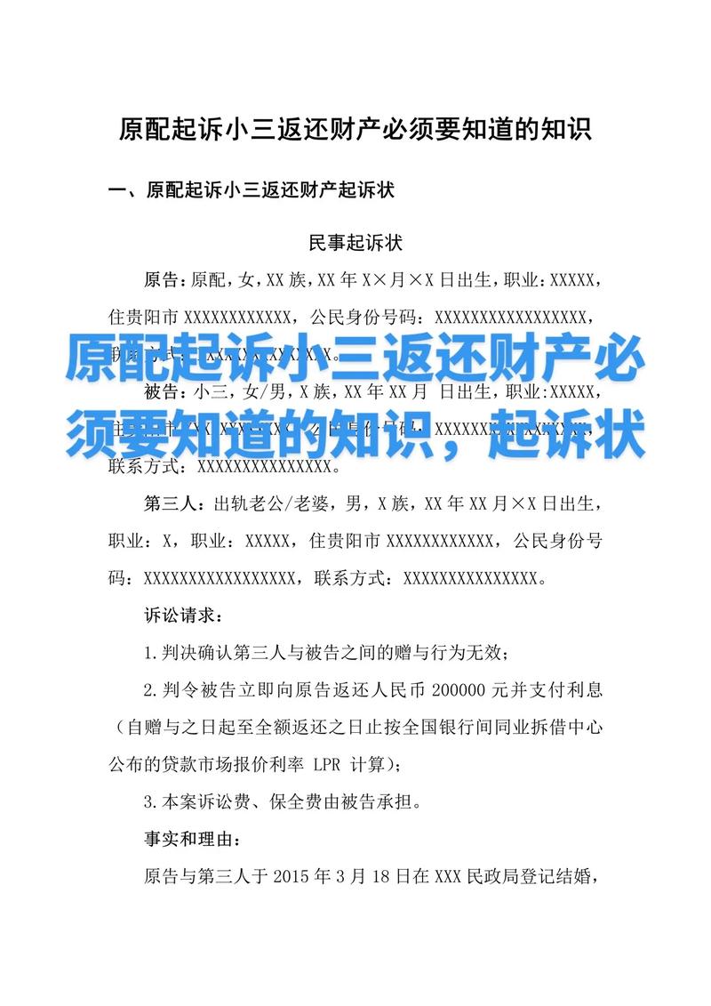三、财产与诉讼,谁说了算?