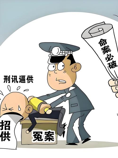 刑讯逼供非法证据排除漫画示意图