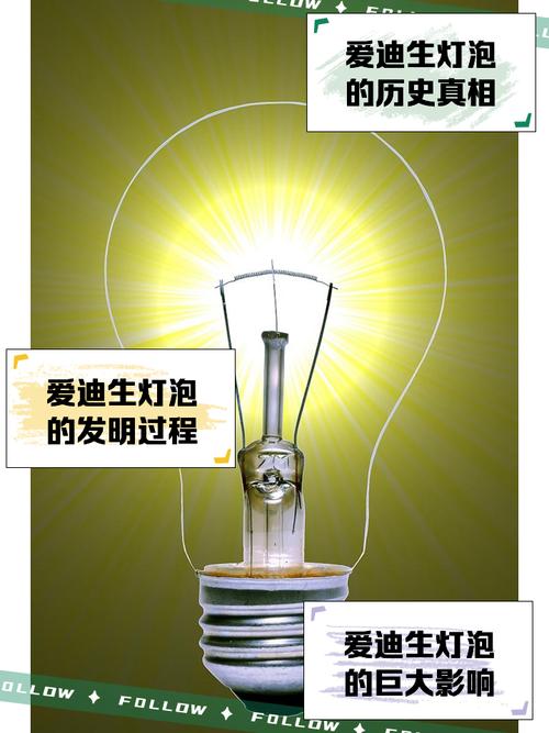爱迪生发明电灯失败实验记录示意图