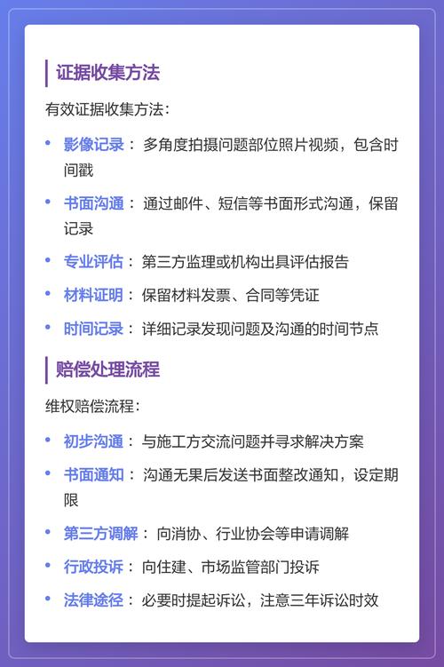 验收维权篇