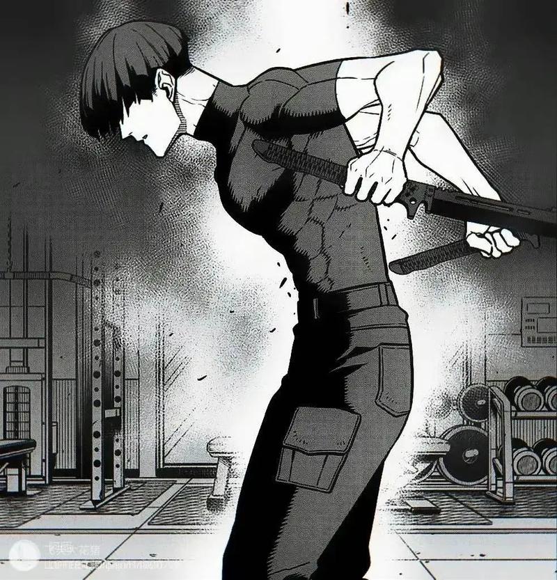 怪兽8号漫画 变身打斗场景