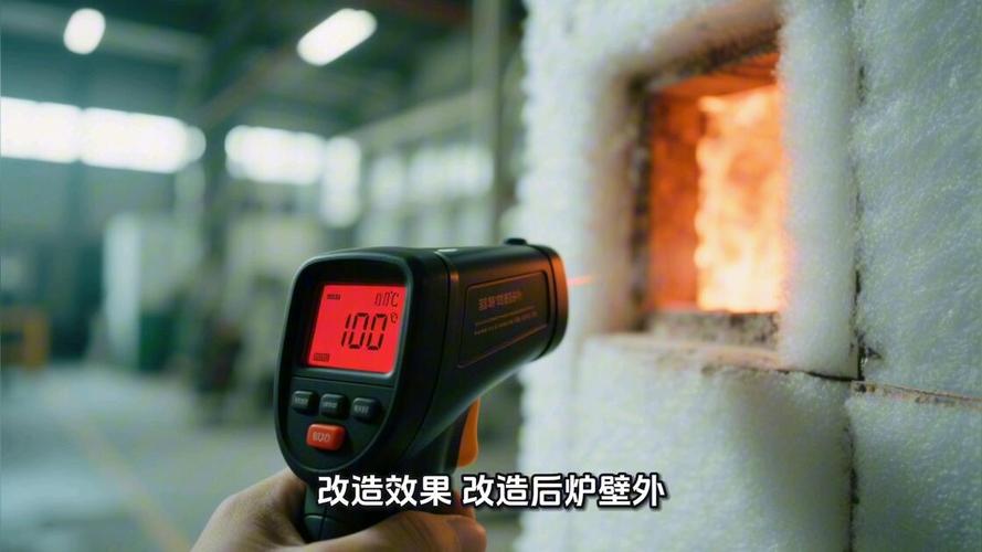 高温炉中气凝胶导热系数测试现场
