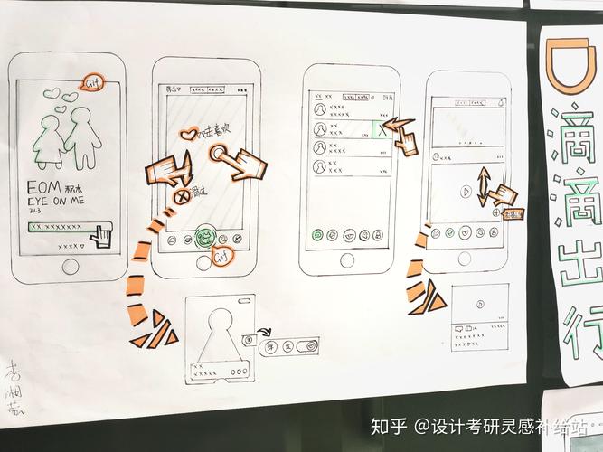 手账APP翻页阻尼感交互细节设计稿