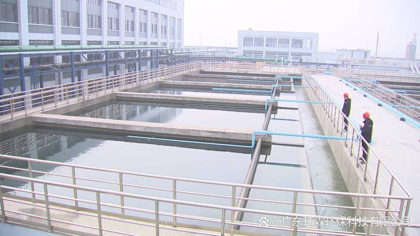 阳极氧化生产线废水处理罐运行实拍