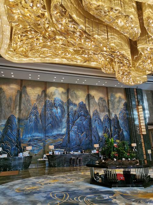 柳州酒店大堂光影