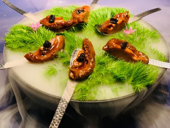 翠府精致前菜摆盘