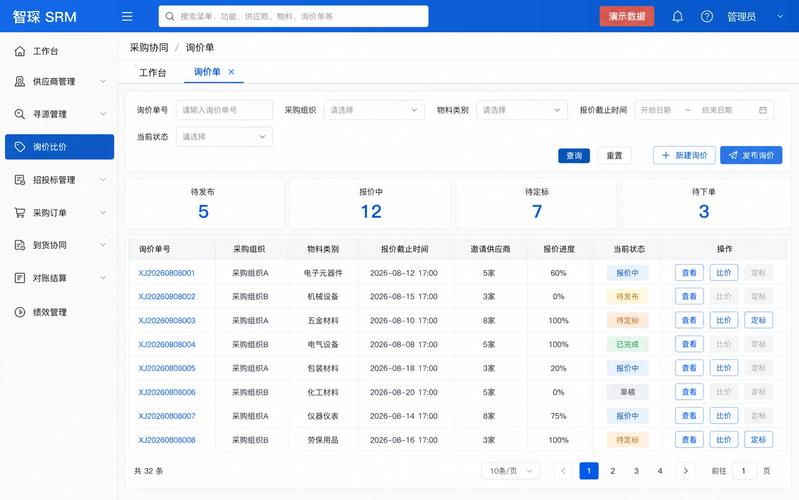 品牌端供应链协同系统移动端界面截图