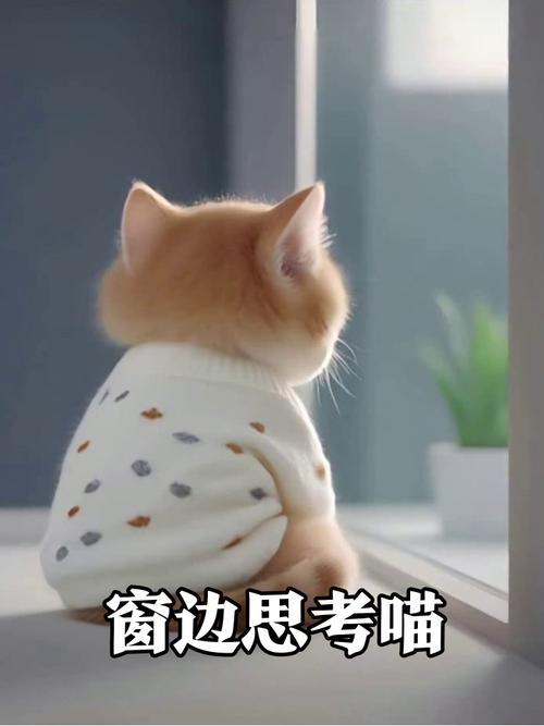 16岁老年橘猫阳台发呆实拍