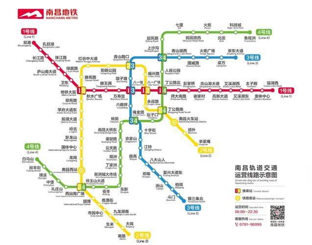 南昌地铁图