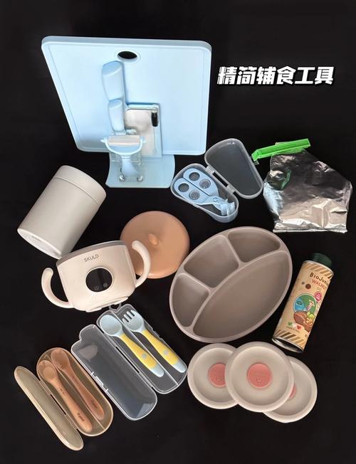 宝宝辅食添加前准备物品实拍图