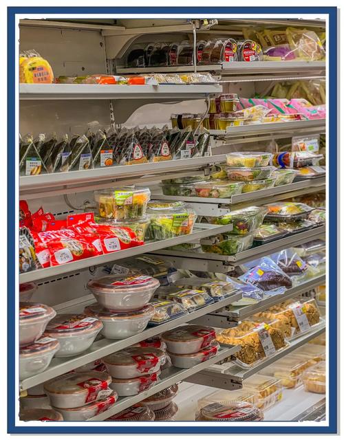 连锁超市预制食材单独分区陈列区