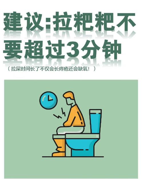 上厕所别熬时间