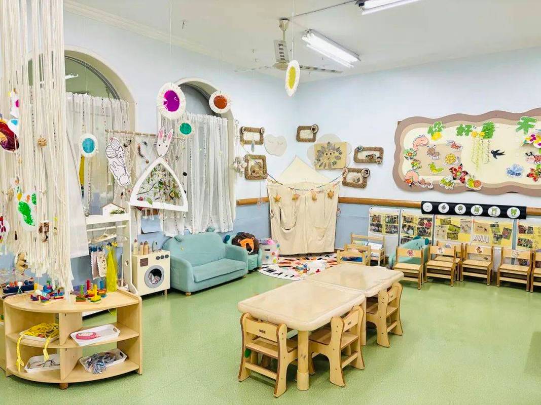 普惠性幼儿园教室实景布置