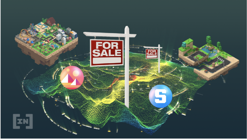 Decentraland虚拟世界地块交易界面