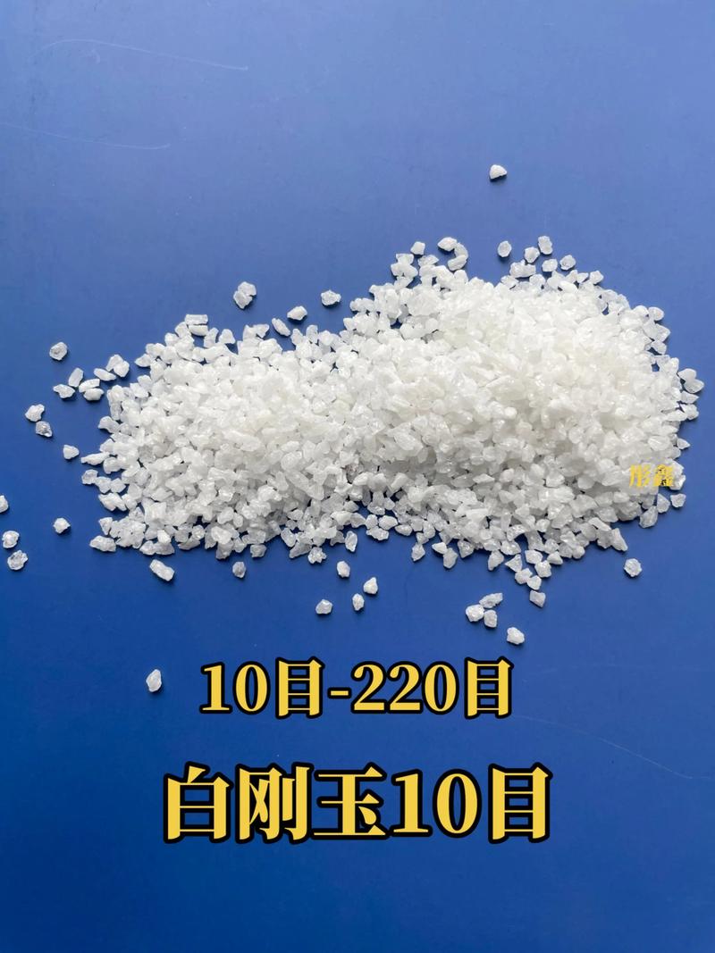 工业砂轮白刚玉磨料颗粒微观形貌