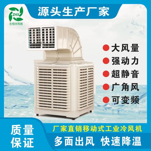工业冷风机湿帘特写水滴蒸发