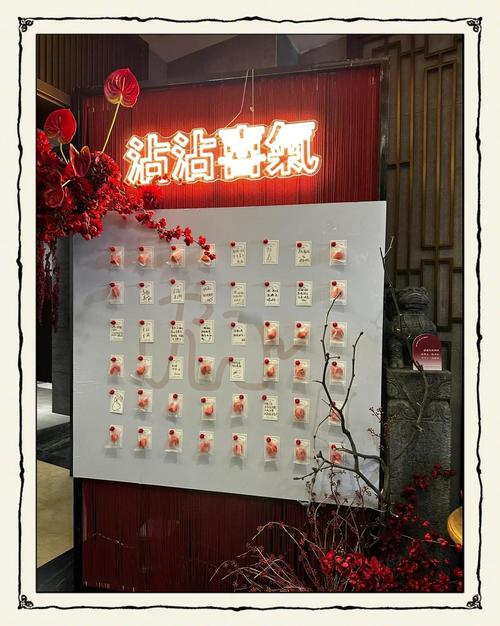 婚礼创意老式电话留言签到区布置