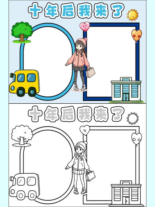 后悔最小化框架思考十年后的自我插画