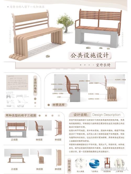 城市公共座椅异质性需求适配设计示意图