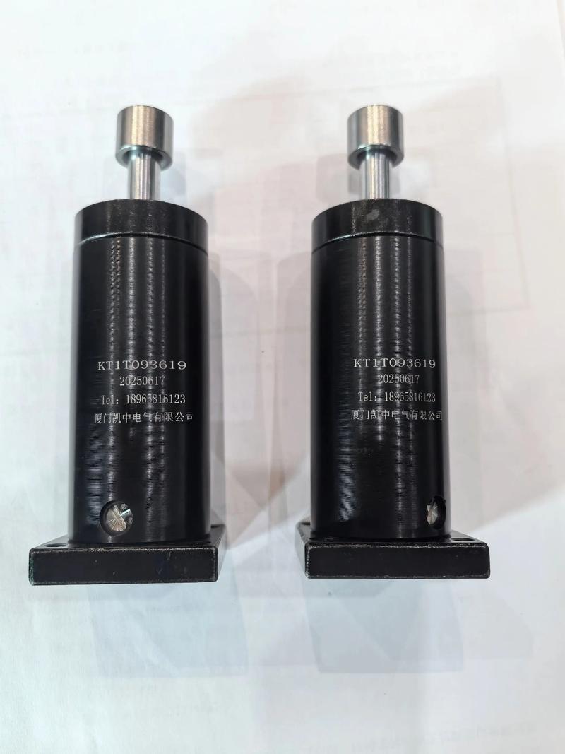 定制化油压缓冲器CAD设计图纸与实物对比