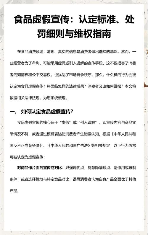 商品虚假宣传认定法律标准对比图