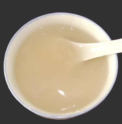 冲好的湖北南漳野生葛粉蜂蜜羹