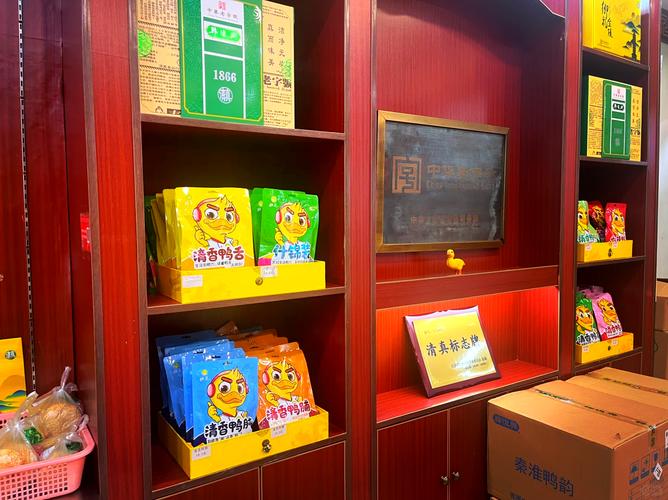南京新街口韩复兴门店鸭形IP玩偶