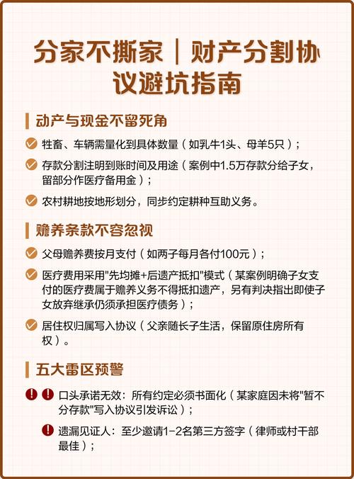 分家析产找律所高频避坑指南