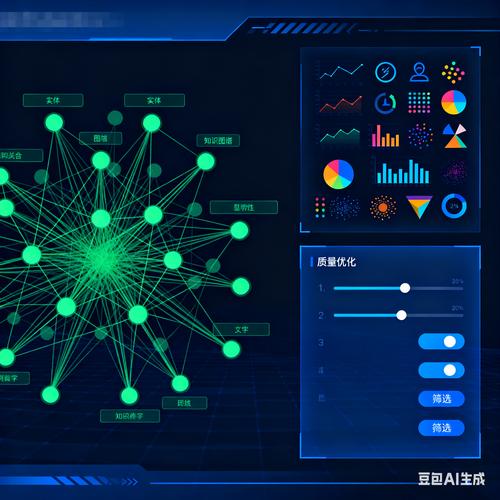 AI大模型品牌知识实体关联示意图