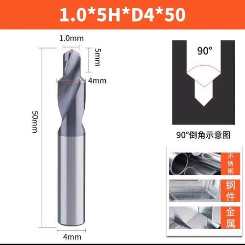 整体硬质合金钻头与焊接式合金钻头剖面对比图