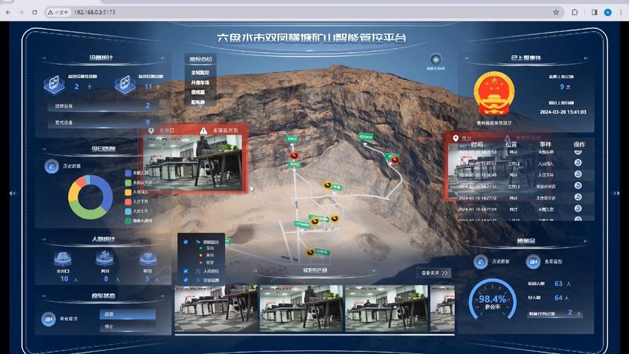 矿山透明地质三维可视化模型