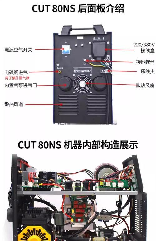 等离子切割设备核心电源拆解图