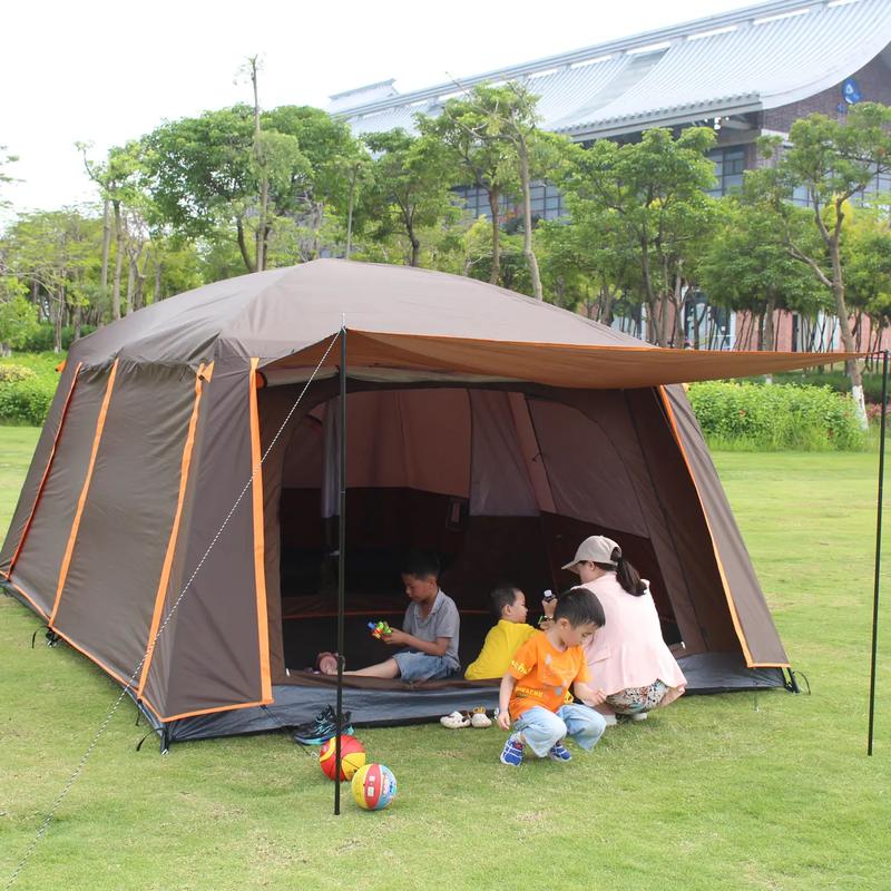 家庭野餐帐篷防晒涂层搭设场景
